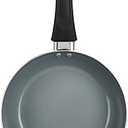 GoodCook Everyday Fry Pan Ceramic Nonstick Aluminum Construction for Even Heating Non-Toxic PTFE & PFOA Free, 8-Inch, Black