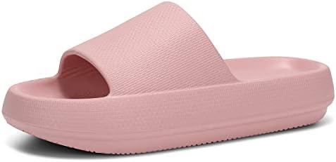 Dirk Slides for Women and Men Sandals Pillow Slippers Shower shoes Cushioned Cloud Slides, Size 36
