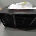 MAXXAIR FANMATE 00-955002 Fan/Vent Cover with EZ Clip Hardware, Constant Airflow, Super Tough, Black, 25" Length X 18-1/8" Width X 10-1/4" Height