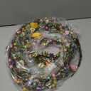 Enhon 6ft Easter Garland with Light, 20 LED Easter Egg Decoration, Spring Decorative for Mantle, Table Centerpieces, Stair Railing, Doorway, Windowsills, Front Door Décor & Party