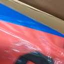 Giant 4 Row Game with Carrying Bag and Mesh Fabric .Giant 4-to-Score Game Set Suitable for Indoor and Outdoor Holiday Parties and Family Gatherings. Blue red, Large