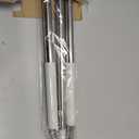 Multifunction Magic Air Broom, Rubber Squeegee Broom with 53" Long Handle, Silicone Floor Scraping Sweeper for Floor Bathroom Foam Kitchen Shower Tile Marble Pet Hair Fur Glass Window Cleaning, Grey