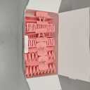 Pink Hair Clips for Women -8 Pack 4.3 Inch Large Hair Claw Clips for Women Thin Thick Curly Hair, Big Banana Clips,Strong Hold Jaw lips