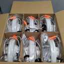 12 Pack 5/6 Inch LED Can Lights with Night Light, Metal 5CCT Retrofit Recessed Lighting Selectable 2700K-6000K Dimmable, 12W=75W, 1200LM Downlight with Metal Smooth Trim - ETL and Energy Star (5CCT+NT-WH)