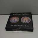 Tree of Life Wall Clock 12inch Silent Movement Non-Ticking Clock Precise Timekeeping Wall Clock Suitable for Living Rooms Bedrooms Offices Ideal for Home Decor Gifts Antique Copper