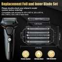 WES9032P Replacement Blade Compatible with Panasonic ARC5 5-Blade Shavers, Outer Foil and Inner Blade Set WES9032P, Compatible with ES-LV97-K, ES-LV67-K, ES-LV95-S, ES-LV65-S (1 Pack)
