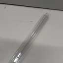 36" Shower Door Bottom Seal Strip for 1/2" (12mm) Glass Ultra Clear Polycarbonate Shower Door Sweep, Single Pack