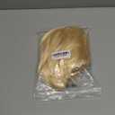 JoneTing Short Blonde Mushroom Wig+Hair Cap Bowl Cut Wigs 70s 80s Men Wigs Short Blonde Funny Wig for Man Blond Bob Hair With Bang for Christmas Cosplay Costume for Halloween Party Outfit