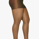 Hanes Curves Control Top Sheer Toe Silky Sheer Pantyhose with Wicking Cool Comfort, Nude, Size 3X  4X (Pack of 1)