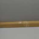 Moen Brushed Gold 44-72-Inch Adjustable Tension Mounted Straight Shower Curtain Rod for Bathroom, No Drilling Needed, TR1000BG