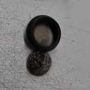 Ceramic Incense Burner with Incense Stick Holder,Use for Stick/Coil Incense,Sage, Mosquito Incense and Charcoal,Handmade for Cleansing House Negative Energy & Other Smudging Rituals (Black)