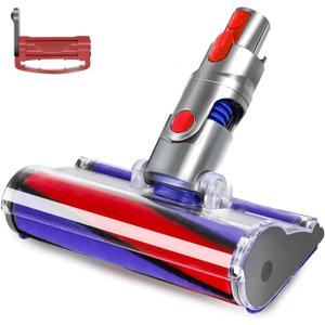 Soft Roller Vacuum Cleaner Head Compatible with Dyson V10,V11 Cordless Vacuum Cleaners, Fluffy Head Replacement Suitable for Hardwood,Vinyl Floor