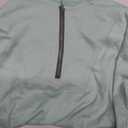 Chulianyouhuo Womens Plus Size Half Zip Pullover Long Sleeve Oversized Sweatshirt Drop Shoulder Hoodie Teen Girls Y2K Clothes Lakegreen, 5XL