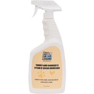 Stain & Odor Remover  Enzyme-Powered Cleaner for Pet Accidents on Carpet, Furniture & Floors  32 oz Spray  Safe for Dogs, Cats & Homes