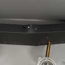 PRESDE Vanity Lights 6 Lights Modern Crystal Bathroom Lights Fixtures Over Mirror Black Bath Lighting (Exclude Bulb)