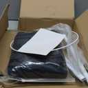 Mengersi Blackout Sleep Tent Crib Tent with Canopy Frame for Toddlers,Crib and Pack N Play Bed Blackout Cover Baby Sleep Tent,Travel Tent Canopy Portable Privacy Tent (Black)