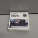 2-in-1 Wireless CarPlay Adapter Support Apple CarPlay & Android Auto, Mini Bluetooth USB A & USB C Dongle Convert Wired to Wireless Compatible with iPhone & Android