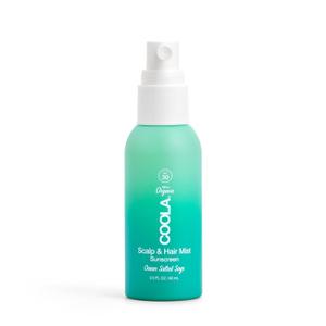 COOLA Organic Scalp Spray & Hair Sunscreen Mist with SPF 30, Dermatologist Tested Hair Care for Daily Protection, Vegan and Gluten Free, Ocean Salted Sage, 2 Fl Oz (2 Fl Oz (Pack of 1))