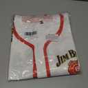 Vodka Baseball Jerseys Alcohol Shirts for Men Women Whiskey Shirts Alcohol Baseball Jersey, White Bourbon, Medium
