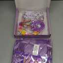 Meland Princess Dress Up for Girls, Dress Up Clothes for Halloween Costumes, Birthday Gift for Toddlers Aged,Size S