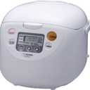 Zojirushi Micom Rice Cooker and Warmer (10-Cup/Cool White)