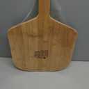12 Inch Bamboo Pizza Peel Premium Wooden Pizza Board Paddle with Handle for Baking, Serving & Cutting Use for Pizza, Bread, Pastries, Dough, Easy Grip