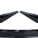 Front Bumper Lip Fit for Honda CRV EX EX-L LX 2023 2024 2025 2026, 3Pcs Glossy Black Front Spoiler Splitter Chin Diffuser Protector Body Kit (Not Fit for Hybrid)