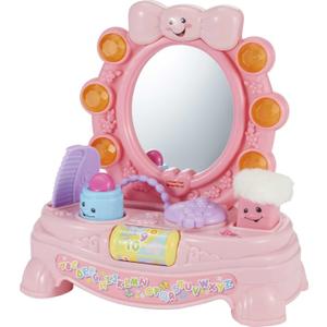Fisher-Price Baby & Toddler Toy Laugh & Learn Magical Musical Mirror Pretend Vanity Set for Infants Ages 6+ Months (Amazon Exclusive)