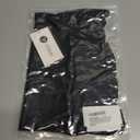 Women's High Waisted Running Shorts with Spandex, Athletic Shorts for Women Light and Airy with Wind-Resistant Fabric (Black)