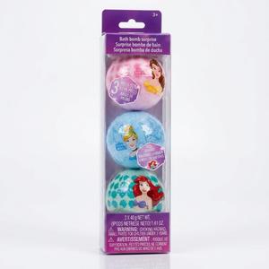 Disney Princess 3-pack bath bomb surprise gift set