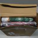 FuWeave 2 Pcs Christmas Doormats with Outdoor Rug Christmas Tree Door Mat Combo Set 100% Coir Welcome Mat and 27.5"x 43" Buffalo Plaid Layering Rug for Xmas Holiday Christmas Outdoor Front Porch Decor (Red and Black)