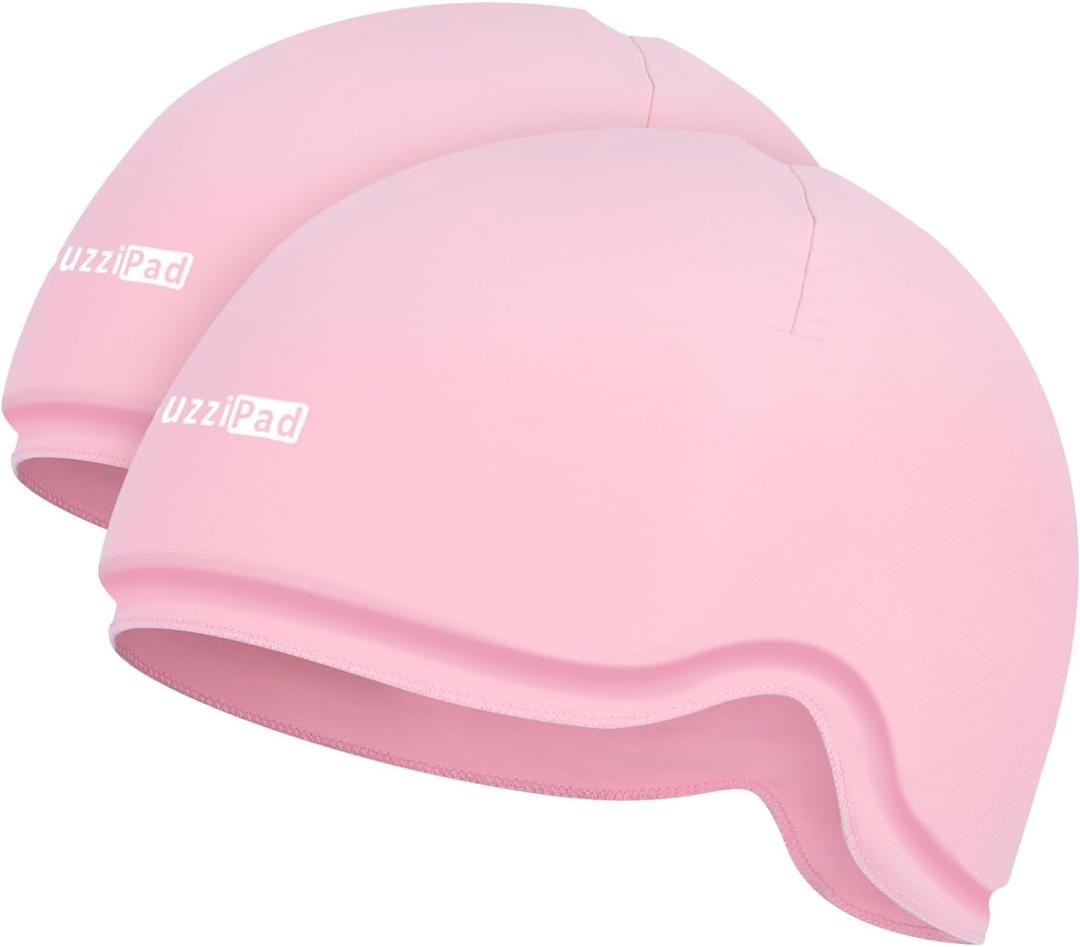 SUZZIPAD Chemo Cold Cap for People Who Suffer from Chemotherapy, 2 Packs (Pink)