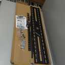 WALI Heavy Duty TV Wall Mount for 43-120 Inch Flat Curved TVs up to 165 lbs,Low Profile 1.2 Inch from Wall,Mounting Holes up to 900x600mm,Compatible with Stud Spacing, Easy Install Bracket,Black