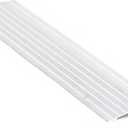 Door Threshold Ramp 1" Rise Door Ramp Aluminum Entry Ramp or Doorways Rated 800 lbs Load Capacity forWheelchair Scooters Power Chairs Walkers Metallic