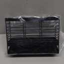 IWNTWY Utensil Holder, Upgrade Stainless Steel Utensil Drying Rack with Automatic Drain Tray for Kitchen Counter, Silverware Cutlery Organizer for Spoons, Forks, Knifes, Chopsticks (Black)