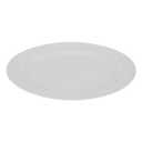 G.E.T. OP-618-W White 18" x 13.5" Oval Platter, Break Resistant Dishwasher Safe Melamine Plastic, Milano Collection