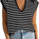 Yousify Summer Sweaters for Women 2025 V Neck Cap Sleeve Tops Sleeveless Spring Clothes Sweater Vest S-2XL