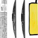 (Set of 2) HODEE Replacement For Chevrolet Chevy Trax 2013-2020 GMC Acadia 2017-2021 Jeep compass 2007-2016, Rear Wiper Blade Kit Set,Rear Wiper Accessories Parts, Back Windshield Window Wiper Blade