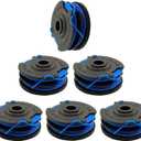 KST 120X KST 120X-06 Trimmer Spool Line 0.065" 20Ft Compatible with Kobalt 40-Volt Max KST 2040-06 KDLA 3040-03 String Trimmer Weed Eater,294703 Replacement Dual Line Spool (6 Pack)