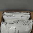Pacific Coast Goose Feather and Down Firm Bed Pillows Standard Size Set of 2 with Gusset, Luxury Hotel Collection Pillows 2 Pack for Sleeping, Supportive for Side Sleepers and Back Sleepers
