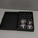 for Tesla Model 3 Y S X Wheel Hub Caps Center Cover Silver Matte (4PCS) Modification Hubcaps for Tesla Accessories