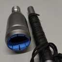 VR Baseball Bat Attachment for Meta Quest 3s/3/2, Aluminum Baseball Bat Handle Accessory with Bat Grip Tape for Win Reality (Weighted-Silver)