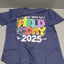 School Field Day Teacher I'm Just Here For Field Day 2025 T-Shirt, Medium
