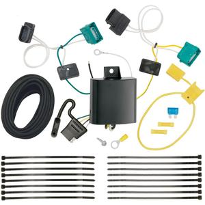 Tekonsha T-One T-Connector Harness, 4-Way Flat, Compatible with Select Chevrolet Equinox