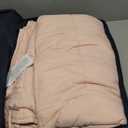 Topcee Weighted Blanket for Adults (15 lbs, 48" x 72") Twin Size Soft Cooling Heavy Blanket Sleeping, Apply to 130-160 lbs Body, Thick Breathable Blanket with Glass Bead, Easy Care