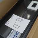 Pamray 32 Inch Small Computer Desk with Monitor Stand, Simple Office Desk with Headphone Hook for Small Spaces, Kids Study Writing Table for Bedroom, Black