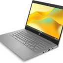 HP Chromebook 14a-ne0013dx 14" Intel Celeron N4120 1.1 GHz up to 2.6 GHz 4GB RAM 64GB eMMC Intel UHD Graphics 600 Chrome OS Laptop, Gray - 6X6Z1UA