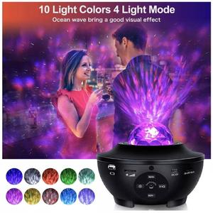 LED Star Projector GRDE Night Light 4 in 1 Bluetooth Speaker