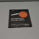 FULEN 2 Pack Picture Lights for Wall,Battery Operated Wall Sconce Rechargeable,LED Wall Light Cordless with Remote,3 Color Temperature, Art Lights for Painting,Frame,Gallery,Dartboard Lights,Black