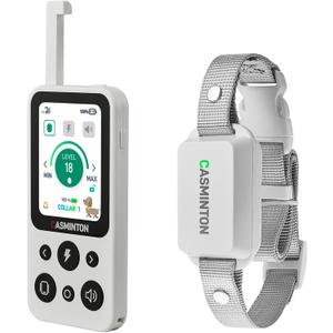 Shock Collar for Dogs [CRS01] 126 Training Levels, 4 Powerful Modes with 2.8-inch LCD high-Definition display100% Safe Training Collar for Large Medium Small Dogs IPX7 Waterproof E Collar